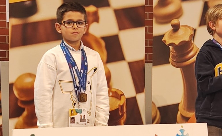 Luís Real, da Associação Peão Cavalgante/Arneirense, sagrou-se vice-campeão nacional sub-10 masculino