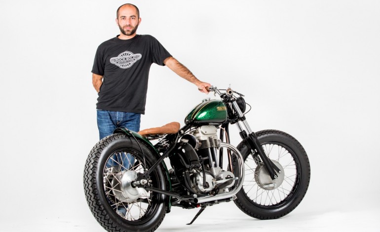 Hugo Pereira com a sua criação RSM Matchless