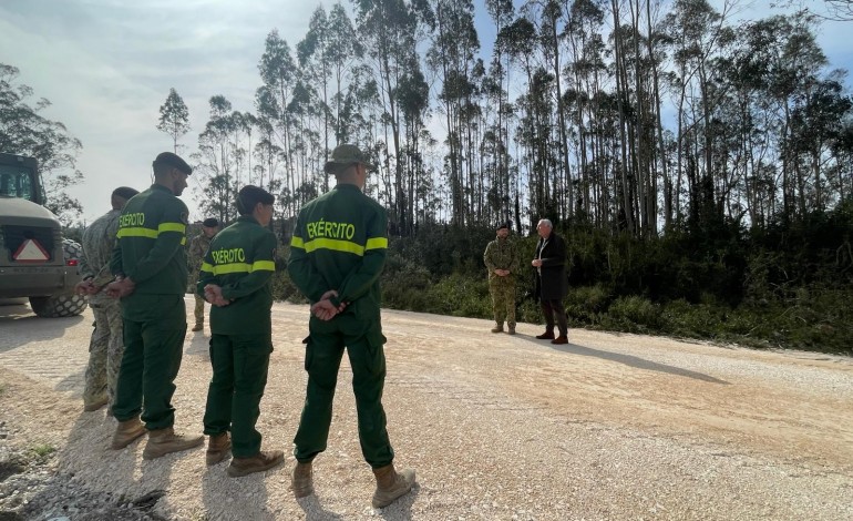 Militares terminaram a primeira fase da obra