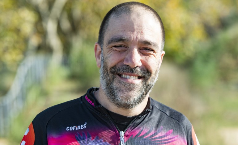 Rolando Gaspar é treinador e director da secção de ciclismo