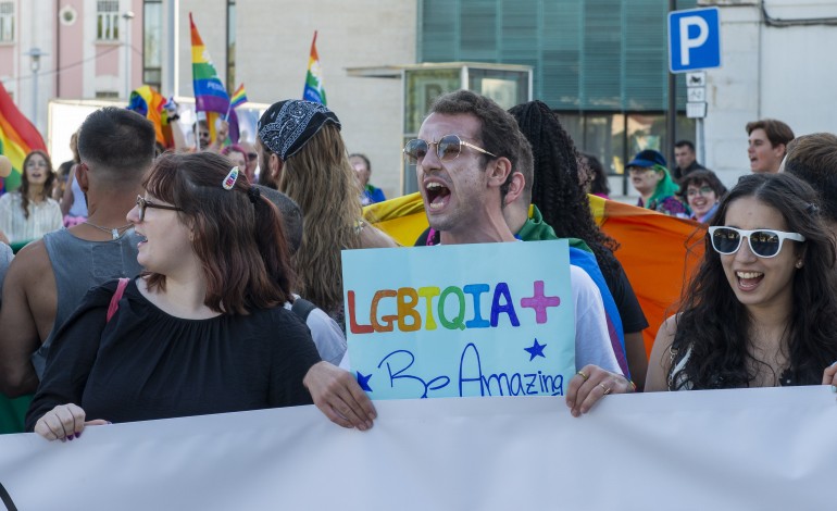 Marcha LGBQI+ em Leiria