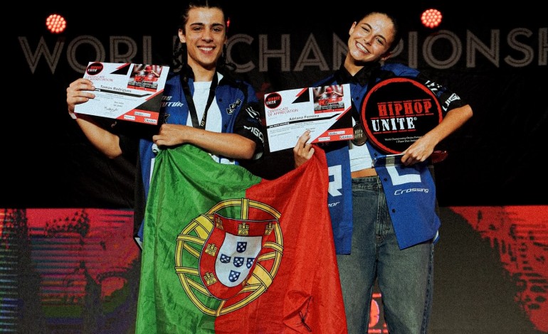 Tomás Rodrigues e Adriana Ferreira venceram em Duo Júnior e Dinis Pedrosa e Yoann Pereira foram campeões em Duo Adult no Mundial do Hip Hop Unite