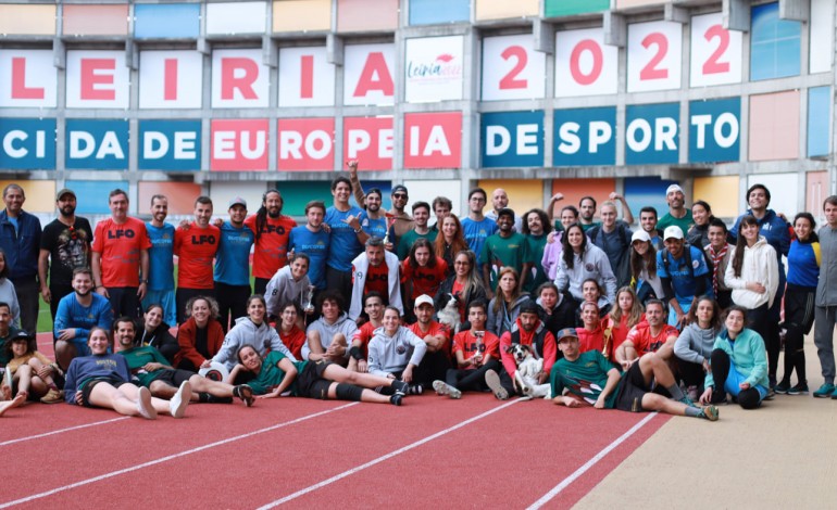 Campeonato disputou-se no estádio municipal de Leiria