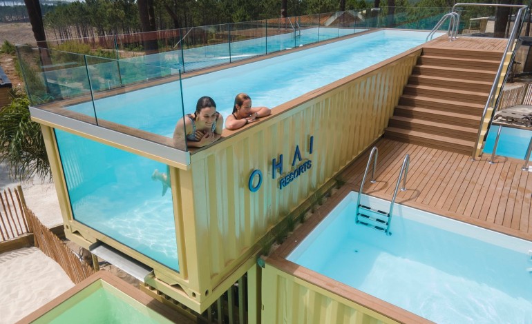 Piscina no Ohai Resort - Nazaré foi inaugurada no dia 17 de Junho