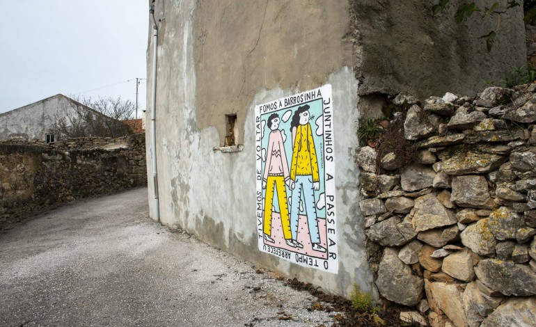 Torre, concelho da Batalha, Aldeia Pintada