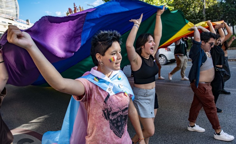 Marcha LGBQI+ em Leiria