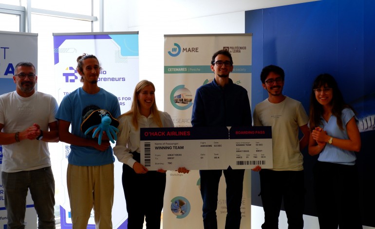 Numa sessão que durou 48 horas, estudantes, docentes e especialistas procuraram soluções baseadas no mar