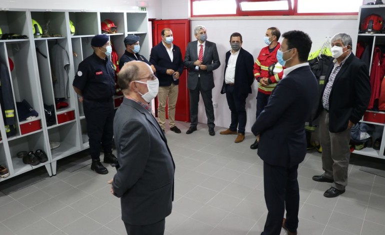 Inauguração das obras de requalificação do quartel dos Bombeiros da Freixianda