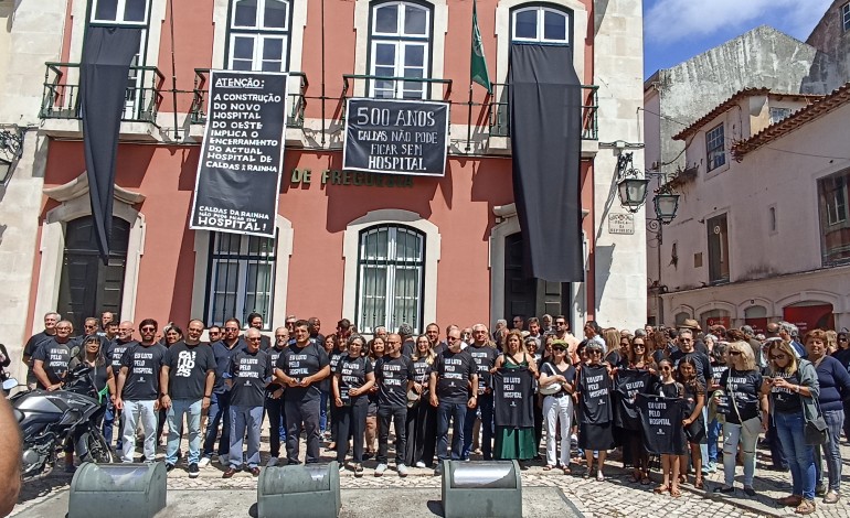 Manifestação decorreu nas ruas de Caldas da Rainha