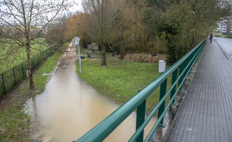 O rio Lis está em risco de voltar a transbordar