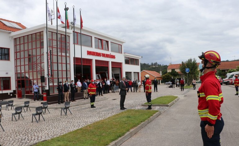 Inauguração das obras de requalificação do quartel dos Bombeiros da Freixianda