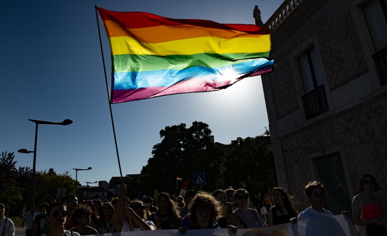 Marcha LGBQI+ em Leiria