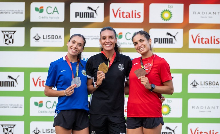 Pódios nos Campeonatos Nacionais de Atletismo