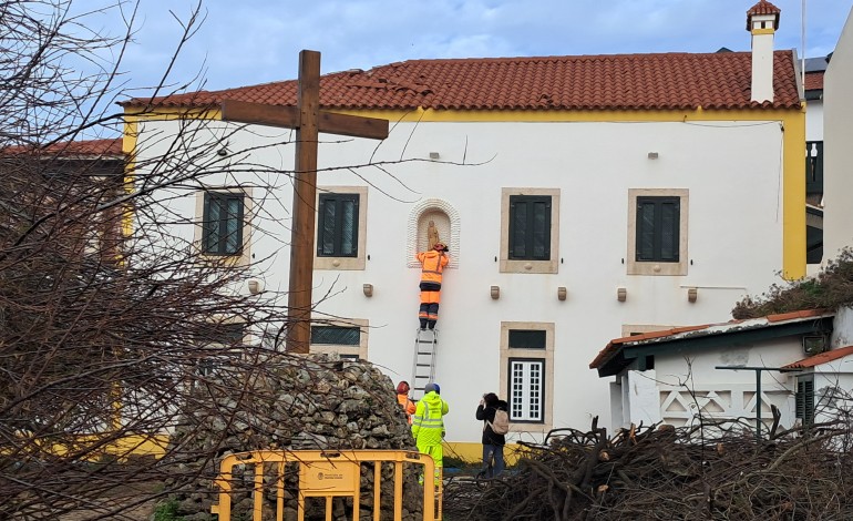 Intervenção realizada esta manhã