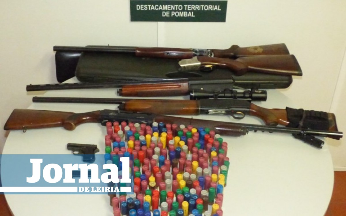 Jornal De Leiria Gnr Deteve Indivíduo De 61 Anos Por Posse De Armas