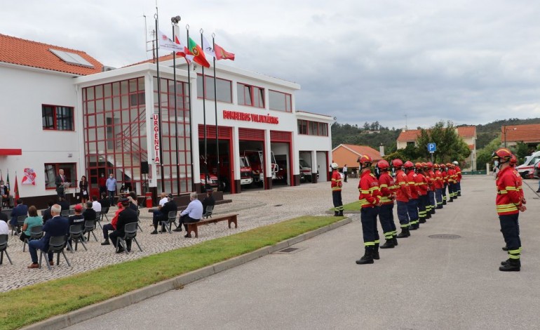 Inauguração das obras de requalificação do quartel dos Bombeiros da Freixianda