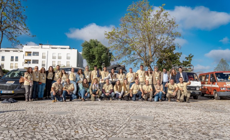 Os 30 voluntários saíram de Pombal no sábado e vão percorrer seis países até ao destino