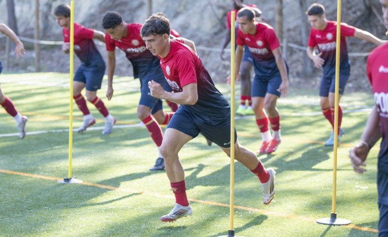 Sebastião Leandro, de 19 anos, foi um dos jogadores que aceitou o desafio da União de Leiria